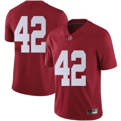 Men's Alabama Crimson Tide #42 Sam Reed Crimson Limited NCAA College Football Jersey 2403SYIV3